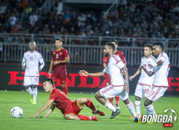 Ảnh sau trận U22 Việt Nam vs U22 UAE - Bóng Đá