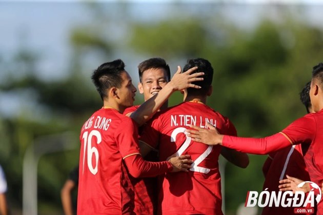 TRỰC TIẾP U22 Việt Nam 1-0 U22 Lào (Hiệp 1): Tiến Linh mở tỷ số - Bóng Đá