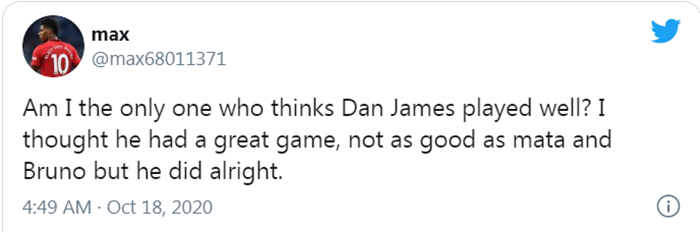 Manchester United fans praise Dan James' performance - Bóng Đá