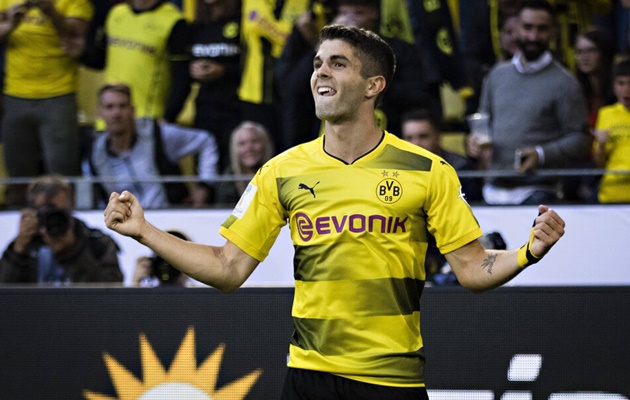 Christian Pulisic đang nằm trong tầm ngắm của Tottenham Hotspur.