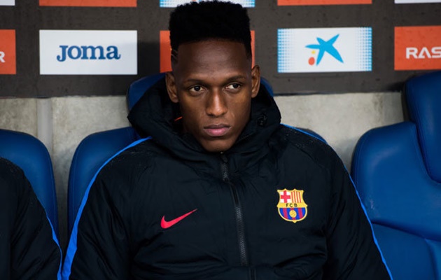 Yerry Mina muốn ra đi để có thể ra sân thường xuyên.