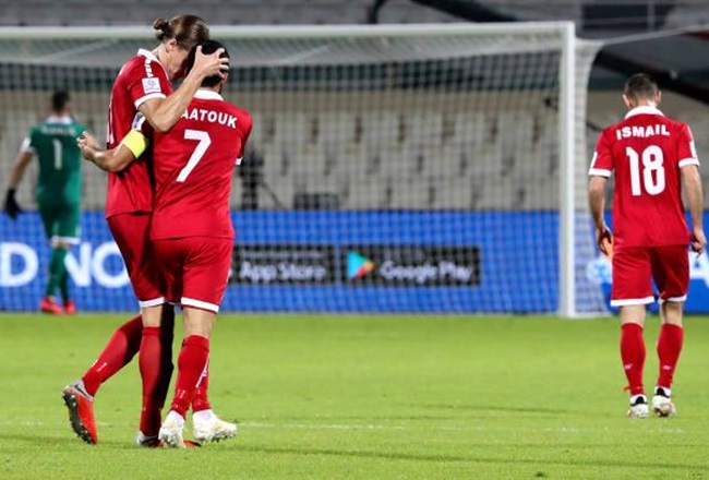 Các cầu thủ Lebanon đã bị loại vì chỉ số fair-play.