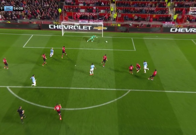 Bàn thua của M.U là lỗi của De Gea?