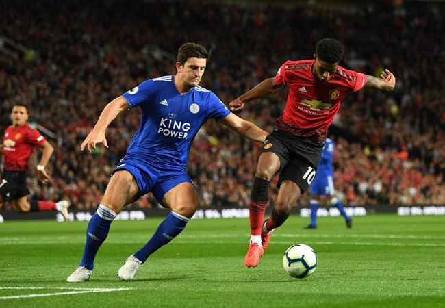 Harry Maguire có thể hình lí tưởng và không chiến ấn tượng.