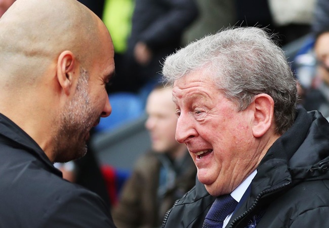 Roy Hodgson là HLV người Anh duy nhất đánh bại Pep Guardiola. Crystal Palace từng thắng Manchester City 3-2 hồi tháng 12/2018.