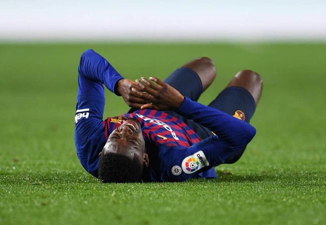 Dembele đang thực sự lạc lối tại sân Camp Nou.