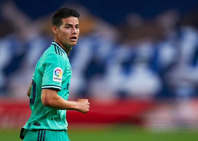 Real Madrid expect to sell James Rodriguez (Everton) and loan out Ceballos (Arsenal) on this week - Bóng Đá