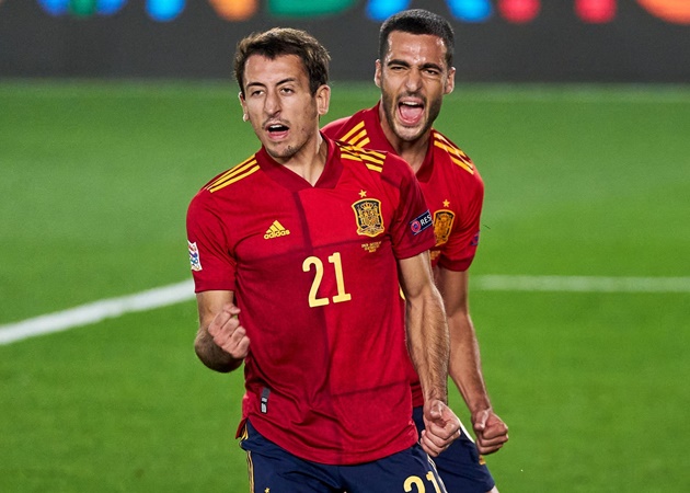 'Sát thủ' Sociedad rực sáng, Tây Ban Nha độc chiếm bảng D Nations League - Bóng Đá