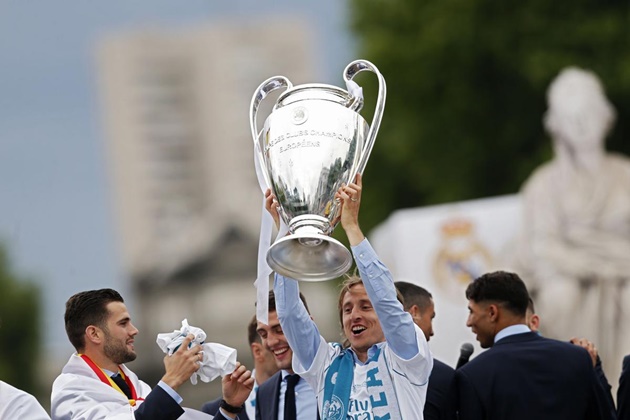 Chùm ảnh các cầu thủ Real Madrid ăn mừng - Bóng Đá