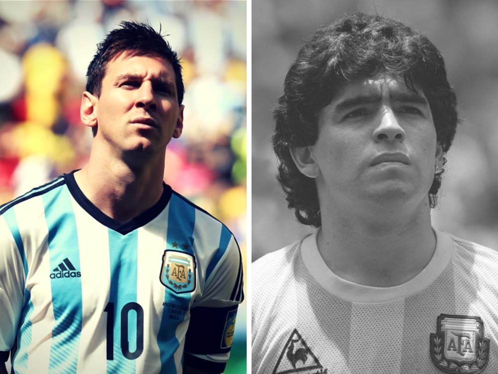 Đừng bắt Messi phải làm Maradona - Bóng Đá