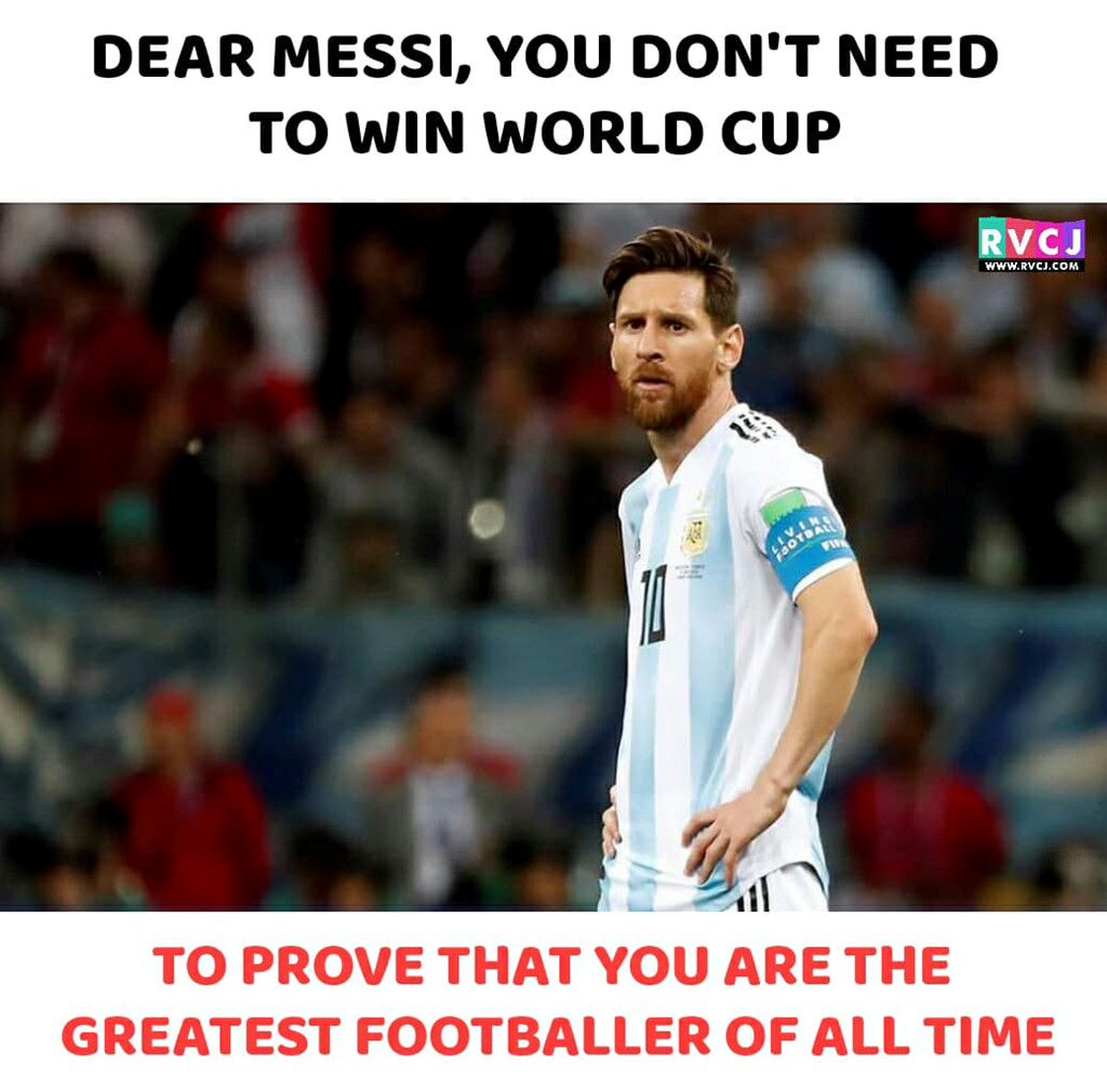 Dù không chiến thắng tại World Cup, nhưng với những người hâm mộ, Messi vẫn luôn là người hùng trong trái tim họ.