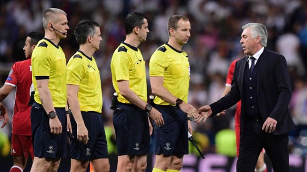 Trọng tài thiên vị Real Madrid, Ancelotti vẫn chưa nguôi giận - Bóng Đá
