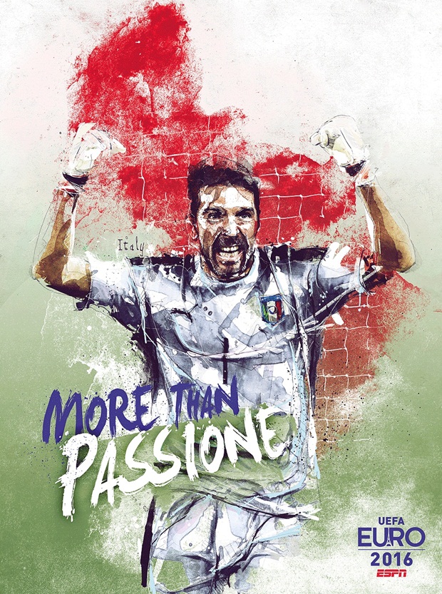 12. Đội tuyển Italia: Hơn cả tình yêu.