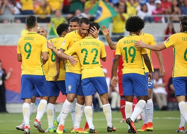 Chung cuộc, Brazil đã giành chiến thắng hủy diệt 7-1 trước Haiti.