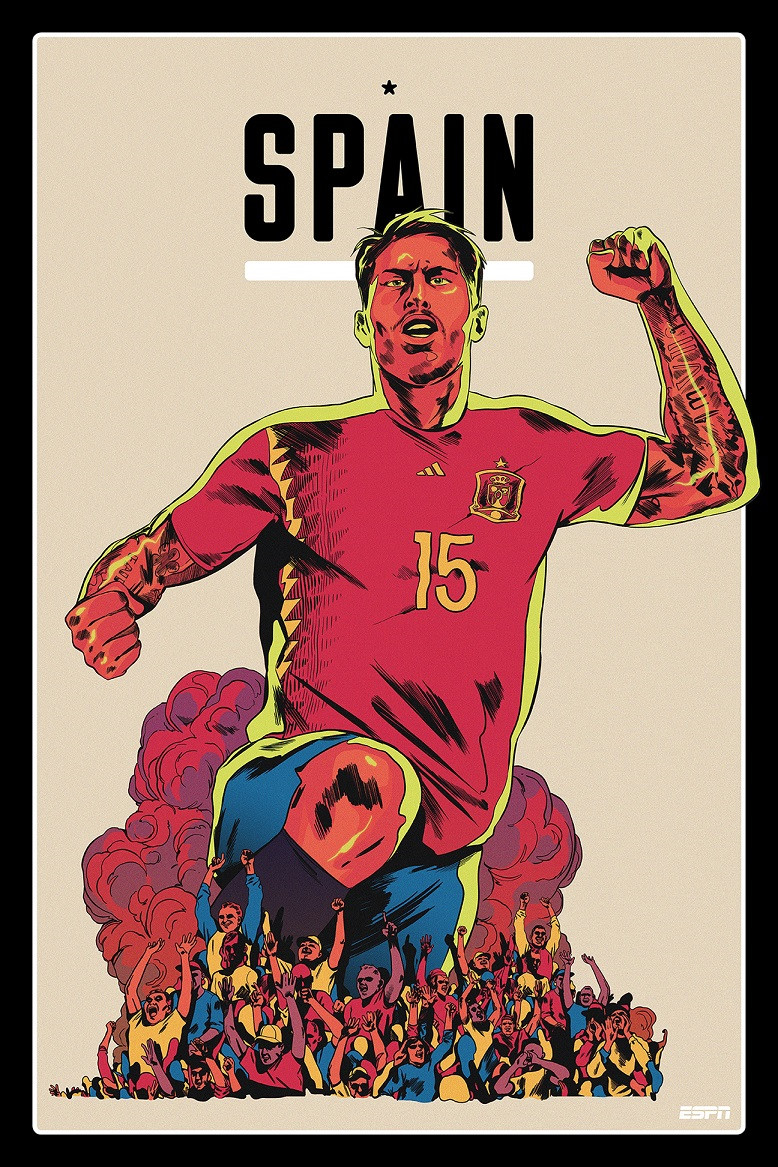 Ronaldo, Messi, Pogba ấn tượng trong bộ poster World Cup 2018 - Bóng Đá