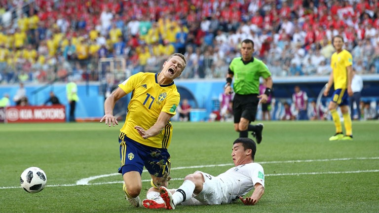TRỰC TIẾP Thụy Điển 1-0 Hàn Quốc: Thụy Điển vượt lên (H2) - Bóng Đá