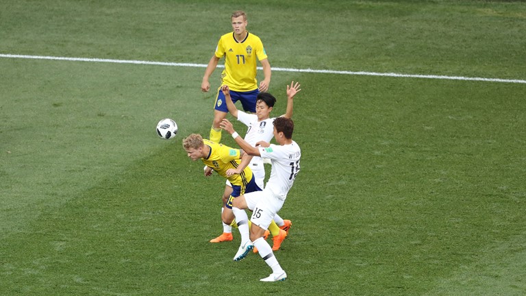 TRỰC TIẾP Thụy Điển 1-0 Hàn Quốc: Trứng va vào đá (H2) - Bóng Đá