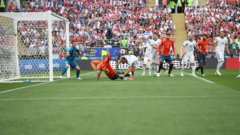 TRỰC TIẾP Tây Ban Nha 1-0 Nga: Hàng thủ Nga mắc sai lầm, tỉ số được mở - Bóng Đá