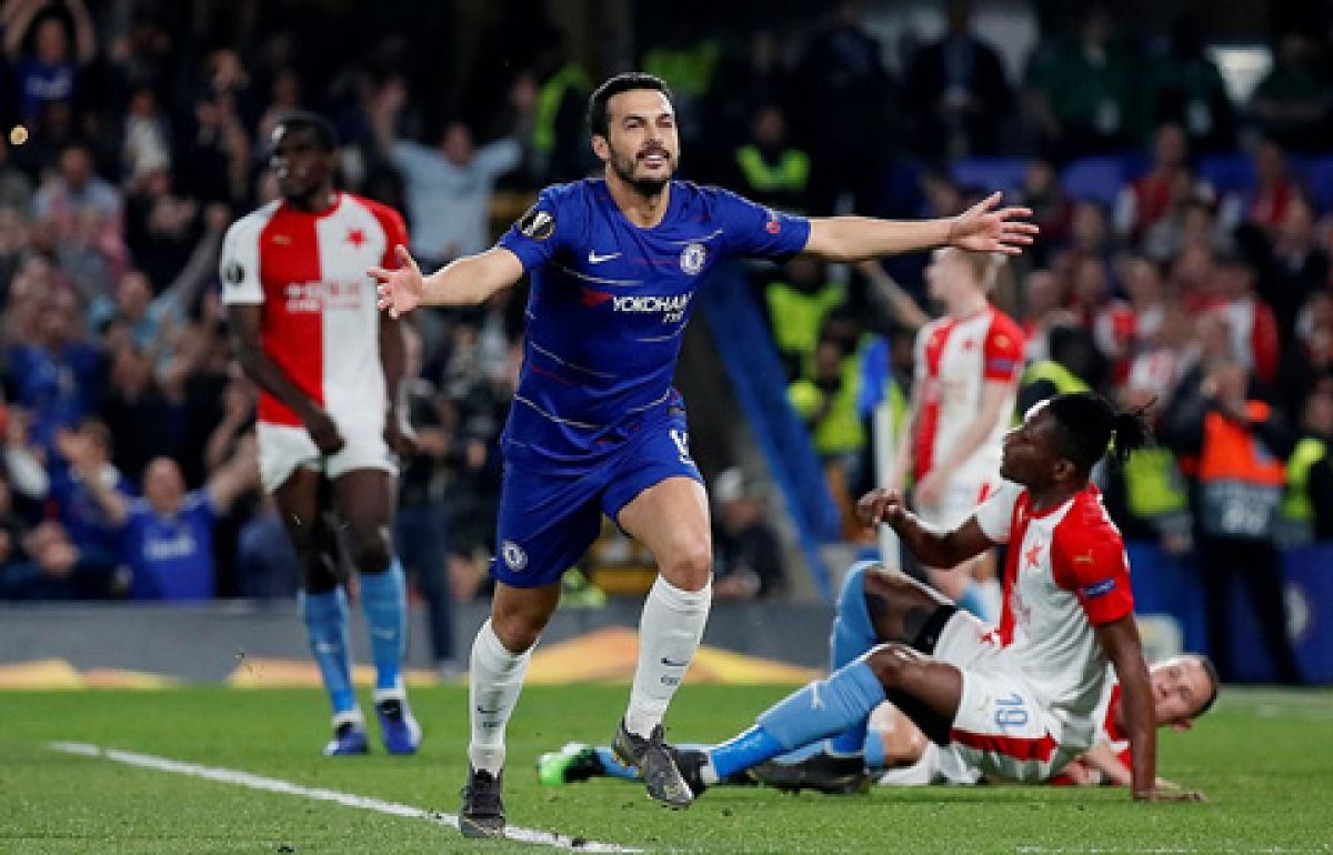 Chelsea vượt qua Slavia Prague để vào bán kết Europa League.