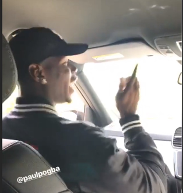 Ảnh Pogba Lindelof De Gea ngồi chung xe - Bóng Đá