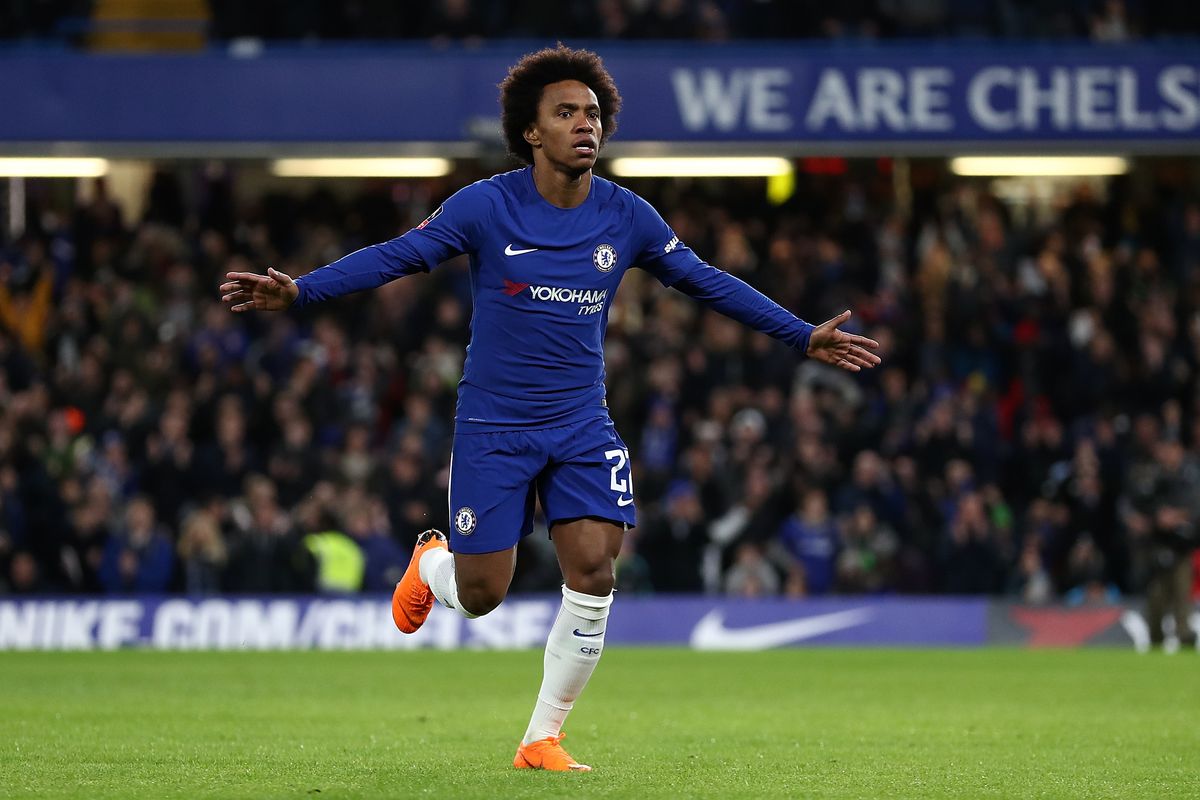 Willian hạnh phúc tại Chelsea.