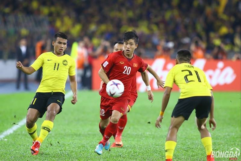 Việt Nam hòa Malaysia 2-2.