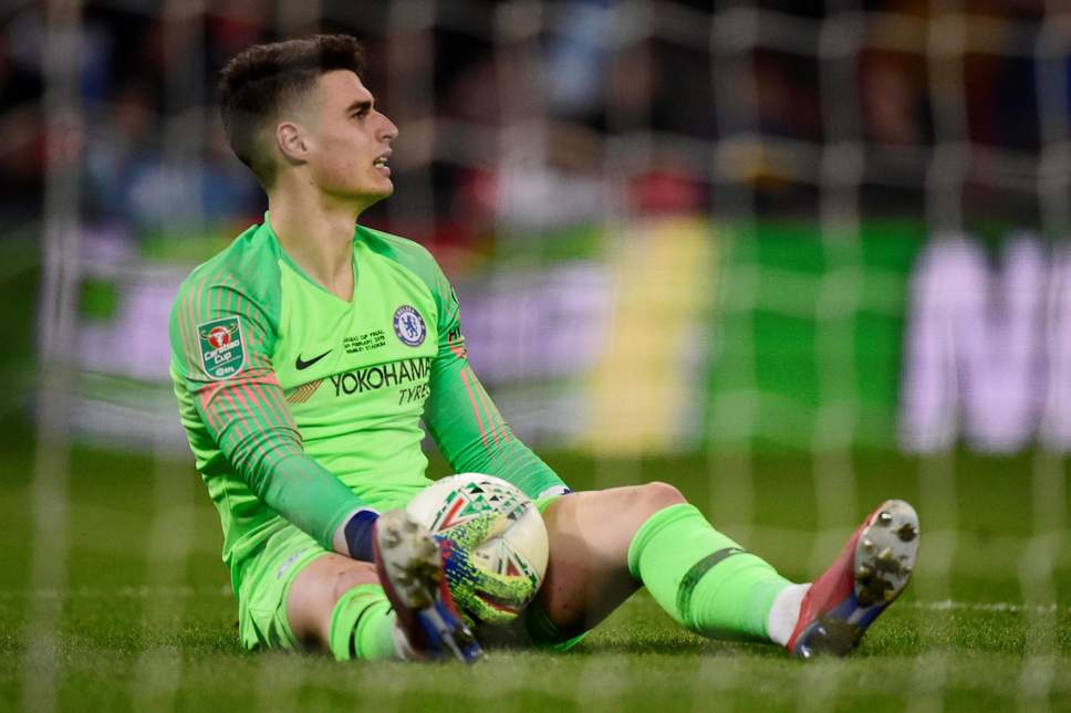 Chelsea phạt Kepa - Bóng Đá