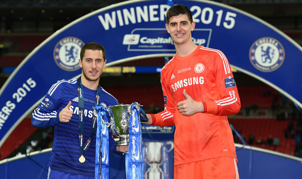 Eden Hazard reveals what former Chelsea star Thibaut Courtois told him before joining Real Madrid - Bóng Đá