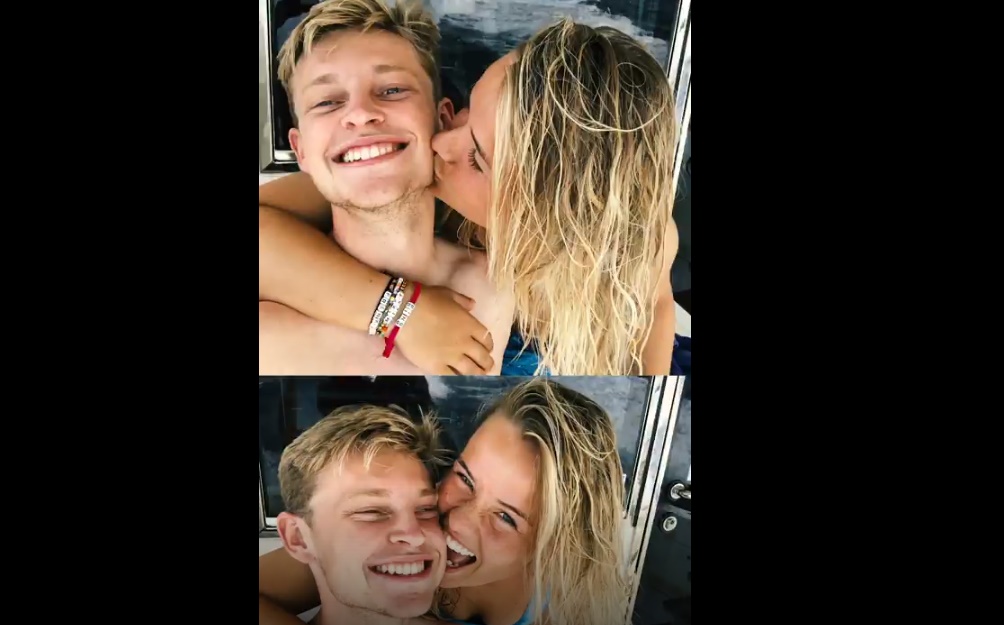 Frenkie De Jong’s stunning Wag Mikky Kiemeney posts 20-minute long holiday video montage - Bóng Đá