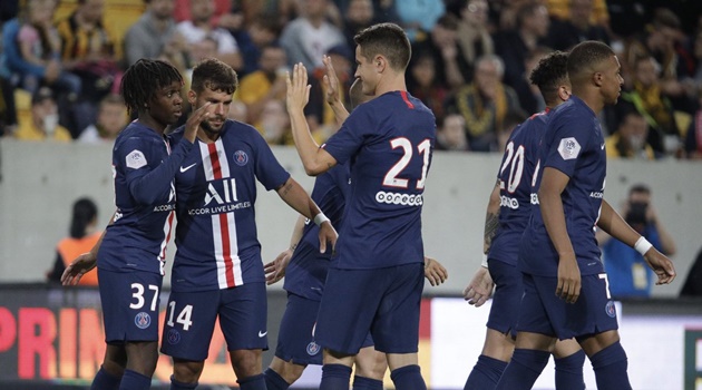 Ảnh Ander Herrera ra mắt PSG - Bóng Đá