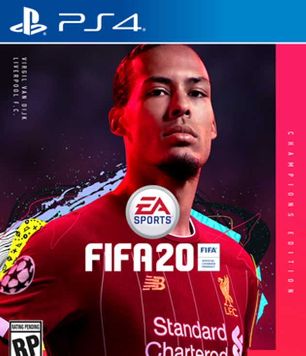 Trong khi đó, ngôi sao được chọn làm mẫu bìa phiên bản Champions của FIFA 20 là trung vệ Liverpool, Virgil Van Dijk.
