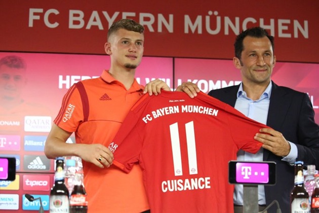 4. Mickael Cuisance (Borussia Monchengladbach đến Bayern). Tân binh thứ ba của Bayern tuần qua là tiền vệ 20 tuổi có giá 11 triệu bảng.