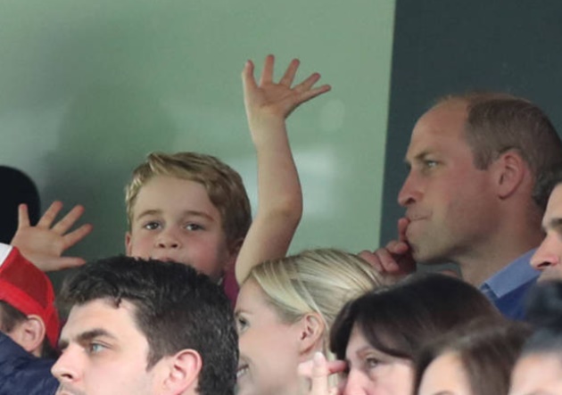 Prince George wildly cheers on Aston Villa with family at Norwich match - Bóng Đá