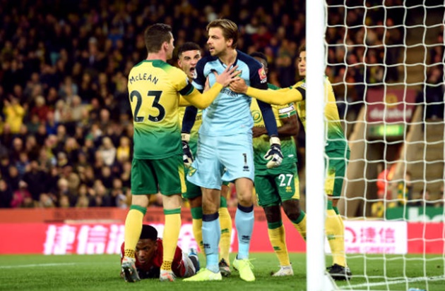 Trong khuôn khổ vòng 10 Premier League, Norwich City tiếp đón Manchester United tại sân nhà Carrow Road.