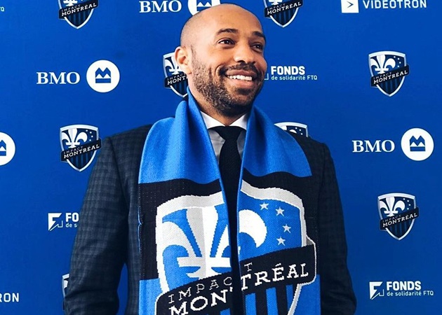 First day on the new  @impactmontreal  job for Thierry Henry - Bóng Đá