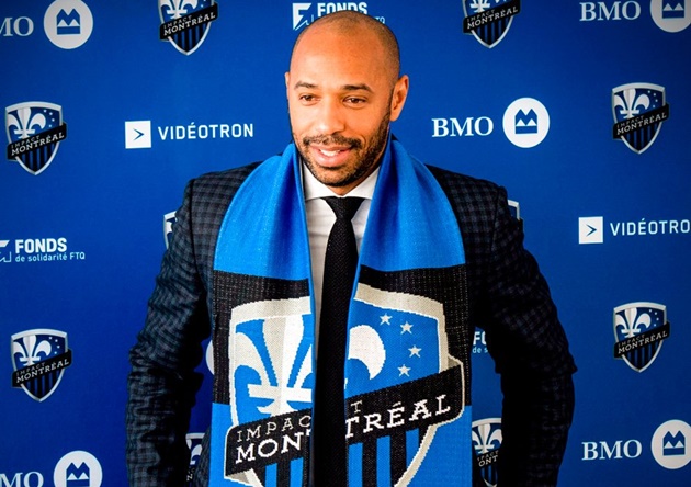 First day on the new  @impactmontreal  job for Thierry Henry - Bóng Đá
