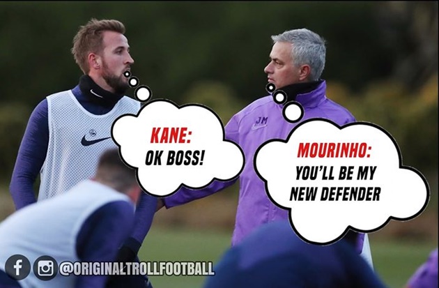 Ảnh chế Mourinho thay Pochettino - Bóng Đá