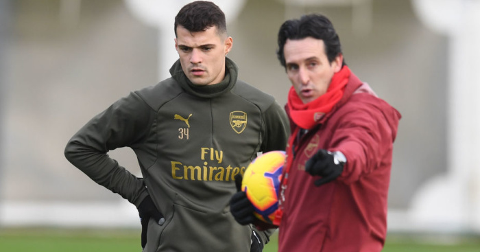 Granit Xhaka still can’t accept Unai Emery decision and seeks showdown talks  - Bóng Đá