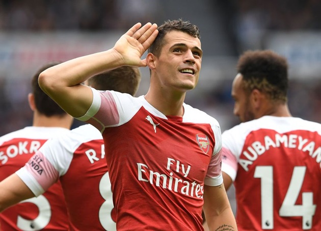 Tiền vệ trung tâm: Granit Xhaka.