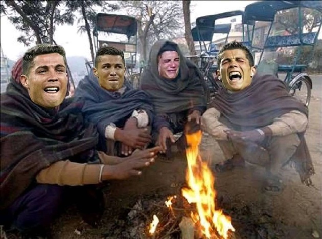 Cười vỡ bụng với loạt ảnh chế Ronaldo mất cúp - Bóng Đá