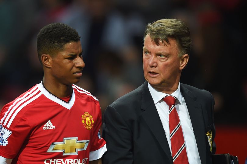 Manchester United star Marcus Rashford reveals Louis van Gaal meeting was a turning point - Bóng Đá
