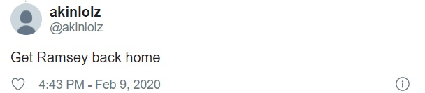"Đưa Ramsey trở về nhà."