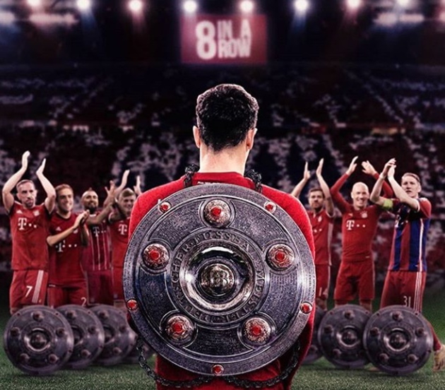 Ảnh chế Bayern vô địch Bundesliga - Bóng Đá