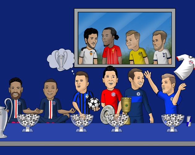 Dù vẫn còn một số trận lượt về ở vòng 16 đội, UEFA quyết định chốt sớm các cặp đấu dành cho 8 đội mạnh nhất.