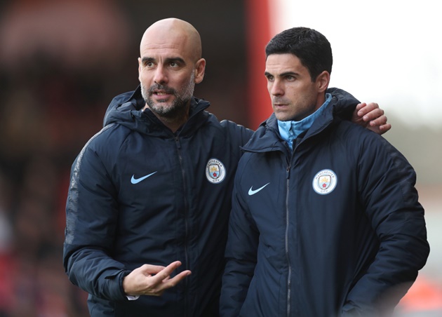  ‘They have something special already’ – Pep Guardiola expects Arsenal to rise again under former Man City assistant Mikel Arteta - Bóng Đá