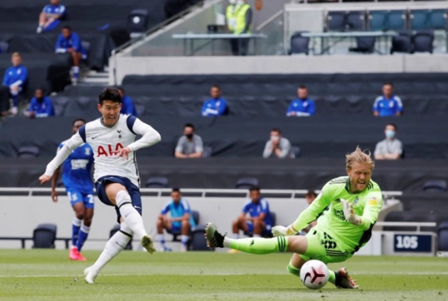 Tottenham impress with Hojbjerg and Joe Hart making debuts and Sessegnon and Son on target in friendly - Bóng Đá