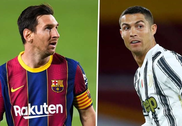 Maradona nhận xét về Ronaldo và Messi.