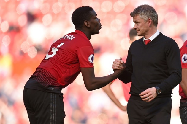 Pogba đã gặp Solskjaer.