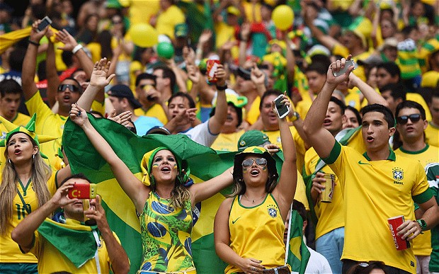 Fan Nam Mỹ ‘điên cuồng’ với World Cup nhất - Bóng Đá