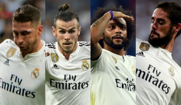Chấn thương của bộ tứ hào thủ này sẽ càng làm Real Madrid điêu đứng trong thời gian tới